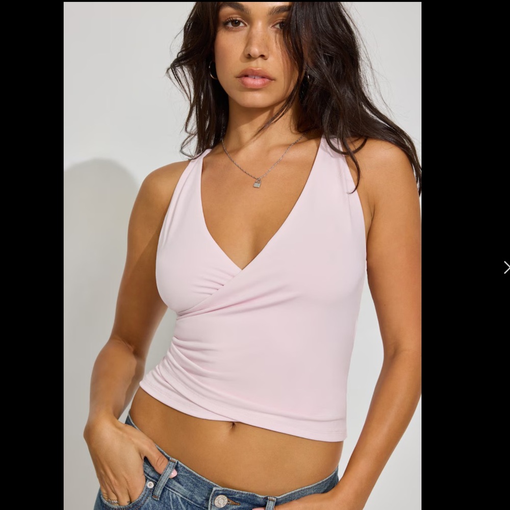 Garage -  Crossover Shirred Cami Top